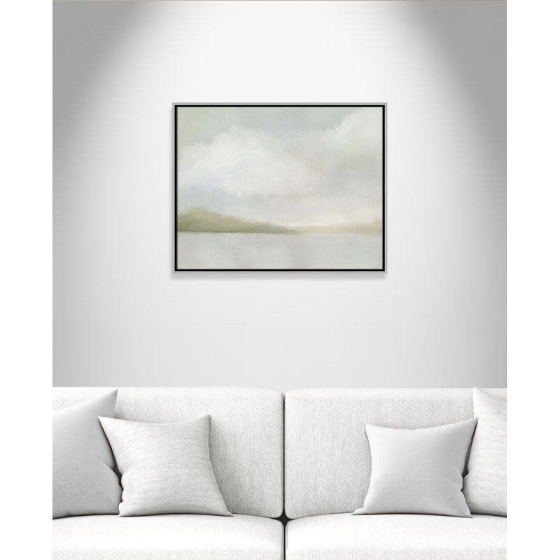 Queensland " A Tranquil Morning ", 23.5" H x 29.5" W, Silver