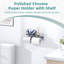 Porte-papier hygiénique mural avec tablette-53886135