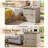 30'' W Large Nightstand With Charging Station & 2 Storage Drawers-1724535264