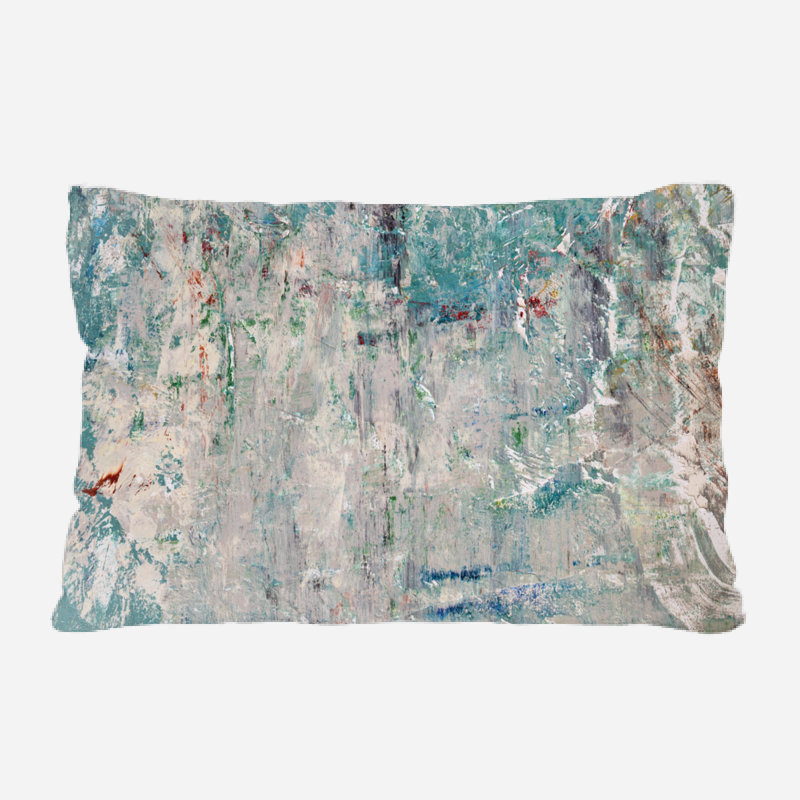 Linen Throw Pillow, 10" x 18", Rectangular