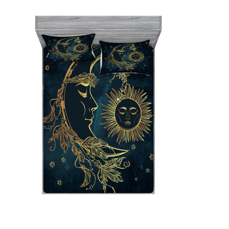 Microfiber Patterned Fitted Sheet