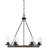 6 - Light Dimmable Wagon Wheel Chandelier-1599283249
