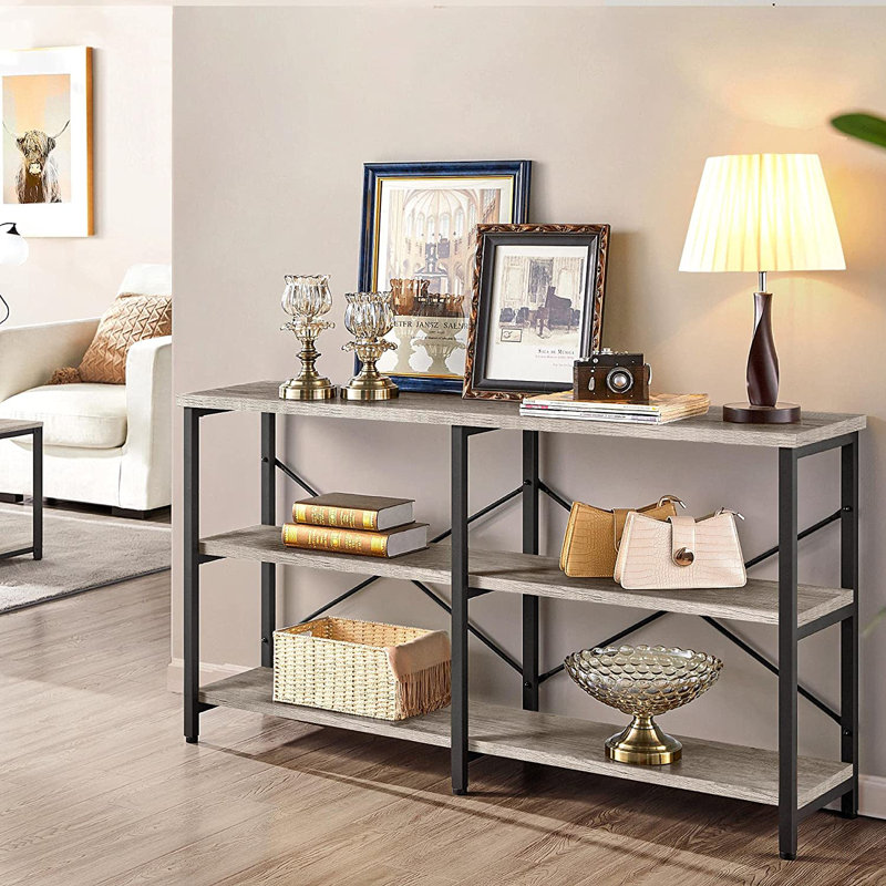Hoder 55'' Console Table, Gray