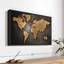 "Art mural carte du monde en cuivre"-1061714579