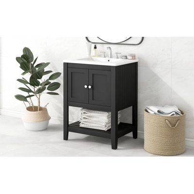 Meuble-lavabo simple 24 po