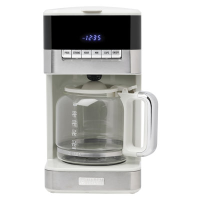 Cafetière numérique à goutte à goutte 12 tasses avec réglages HADEN