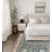Hand Knotted Oushak Wool Rug- Transitional Blue & Cream Floral Area Rug- Premium Hand-Woven Traditional Rug-1019101679
