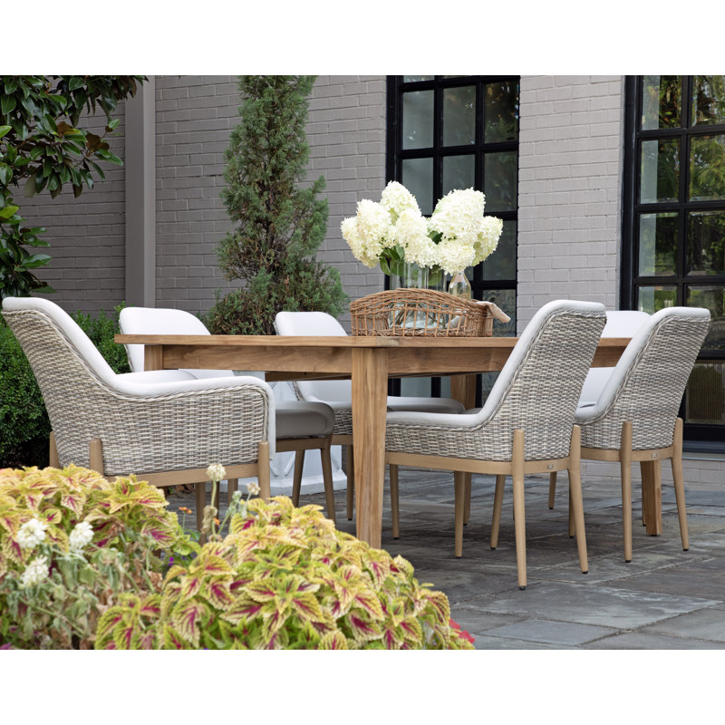 Palma Patio Dining Side Chair with Cushion