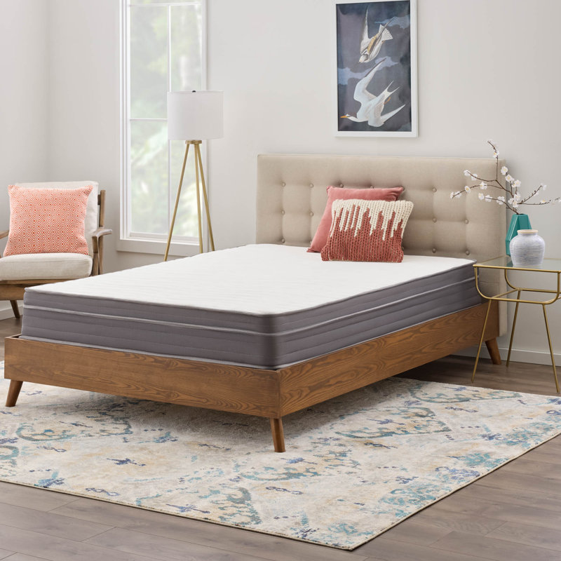 Linenspa Essentials 10 In. Medium Gel Memory Foam Hybrid Mattress, King