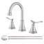 Widespread 2-handle Bathroom Faucet with Drain Assembly-80806990