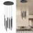Teylie Long Attic Cluster Pendant Kitchen Island LED Chandelier-79625221-76832928