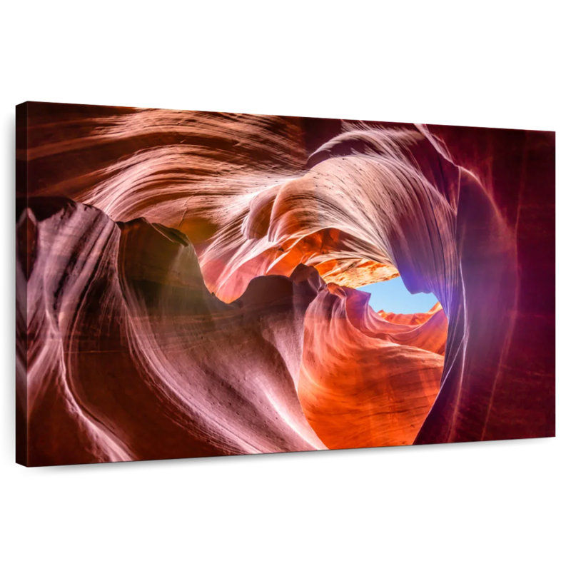 Alvord tourbillon supérieur Antelope Canyon, H 34 po x l 51 po