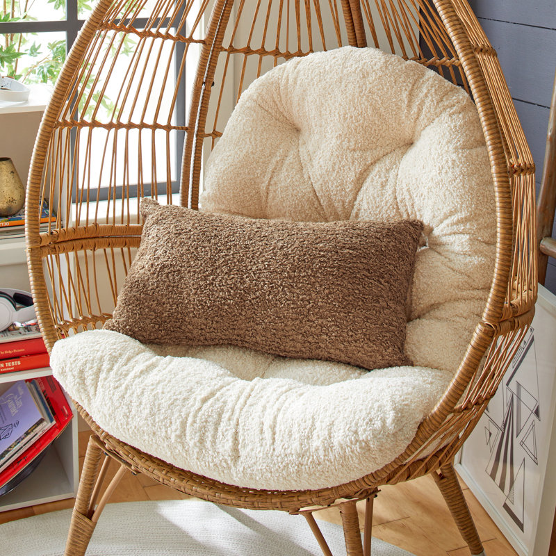 Coussin Ziya, Taupe Zazzle
