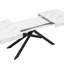 Extendable Metal Base Dining Table-1330830064