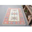 Tapis de sol, tapis rose de 4 pi 6,2 pi, tapis Oushak, tapis turcs, tapis rétro