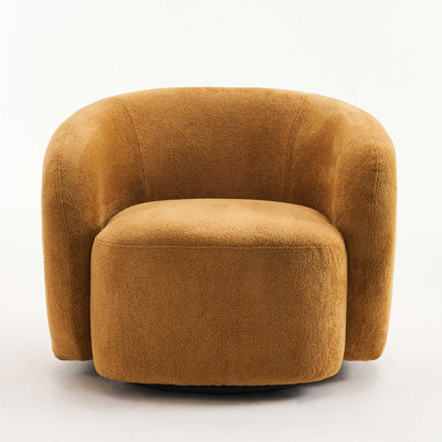 Munehito Swivel Barrel Chair