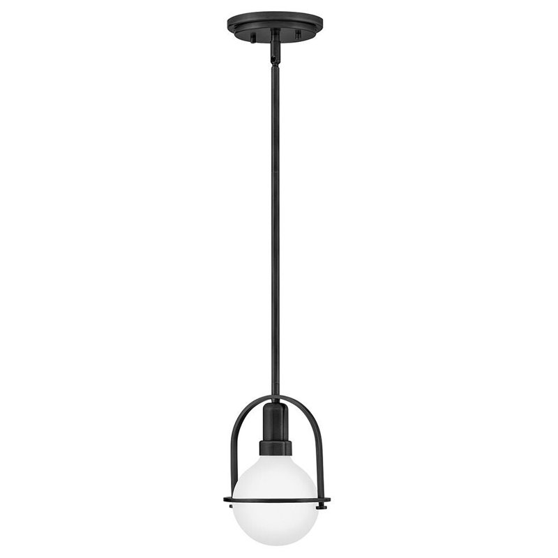 Luminaire semi-encastré convertible Hinkley Somerset - ampoule G40 en photos (non incluse)., Noir, noir, noir, noir