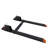 60" Pallet Forks, 4000 Lbs Clamp On Pallet Forks With Adjustable Stabilizer Bar