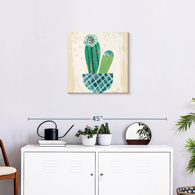 Harnek Collage Cactus III, H 20 po x l 20 po