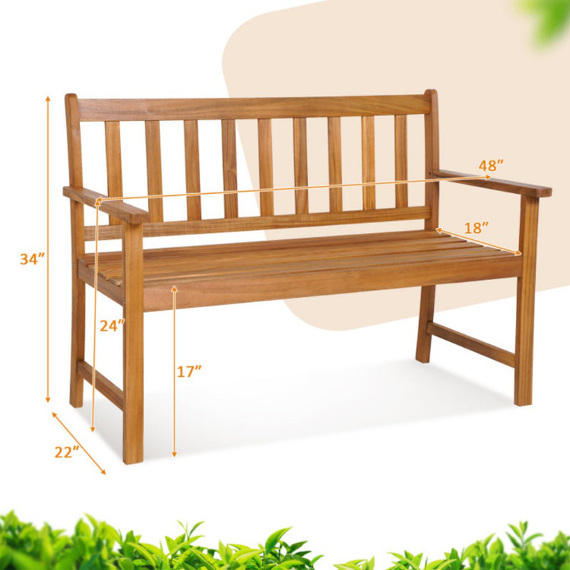 Banc d'extérieur Evalyna