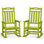 Chaises berçantes d'extérieur en PEHD résistantes aux intempéries Adirondack-330709035