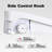 Electric Bidet Toilet Seat with Adjustable Heated Seat and Instant Warm Water, Wireless Remote, Feminine & Front Rear Wash, Self-Cleaning Nozzle