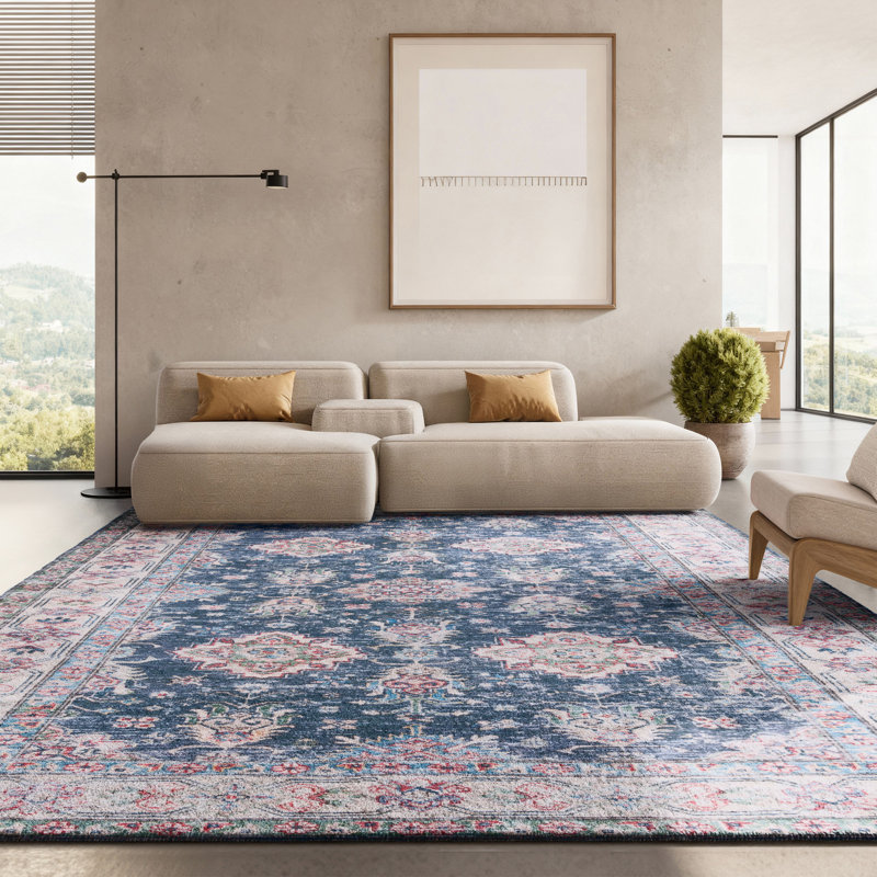 Tucson Performance Machine Washable Oriental Rug, Rectangle 8' x 10'