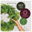 26" Flowers and Eggs Ball Topiary