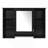 3-in-1 Bathroom Mirror Cabinet, 42 inch Wall Mounted Medicine Cabinet with Adjustable Shelf & Soft Close Door, High-Define Mirror with Storage for Bathroom Vanity-966221405