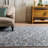 Msr Trace Hand Tufted Wool; Cotton With Latex Damask Rug-109401796
