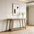 Narrow Sofa Table,Two-Tier Console Table,Wooden Entryway Table