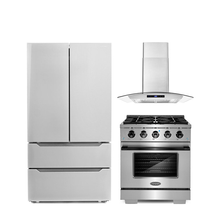 https://assets.wfcdn.com/im/59288564/resize-h755-w755%5Ecompr-r85/2518/251881303/Cosmo+3+Piece+Kitchen+Appliance+Package+with+French+Door+Refrigerator+%2C+30%27%27+Gas+Freestanding+Range+%2C+and+Wall+Mount+Range+Hood.jpg