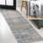 Sarok Ornate Medallion Machine-Washable Gray/Mustard Rug-1892960637