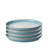 Denby Azure Haze Coupe Dinner Plates
