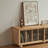 Italian style all solid wood TV stand