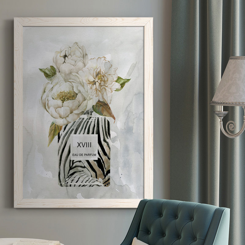 Feminine Wilds II, reproduction d'art sur toile, H 37,5 po x l 27,5 po x P 1 po, Blanc