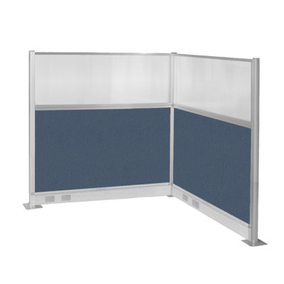 Pre-Configured Hush Panel Electric Desk Partition