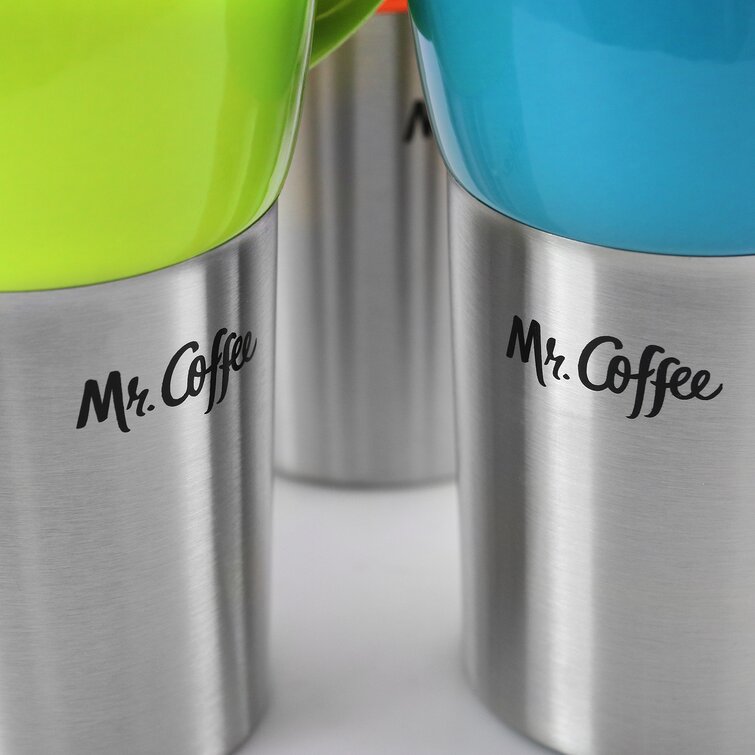 Mr. Coffee 16 Oz Stainless Steel Travel Mug