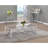 Square Glass Top End Table
