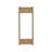 Wall Towel Rack With Shelf And Hanging Bar, Natural Oak