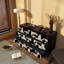 Commode d'appoint simple en bois massif