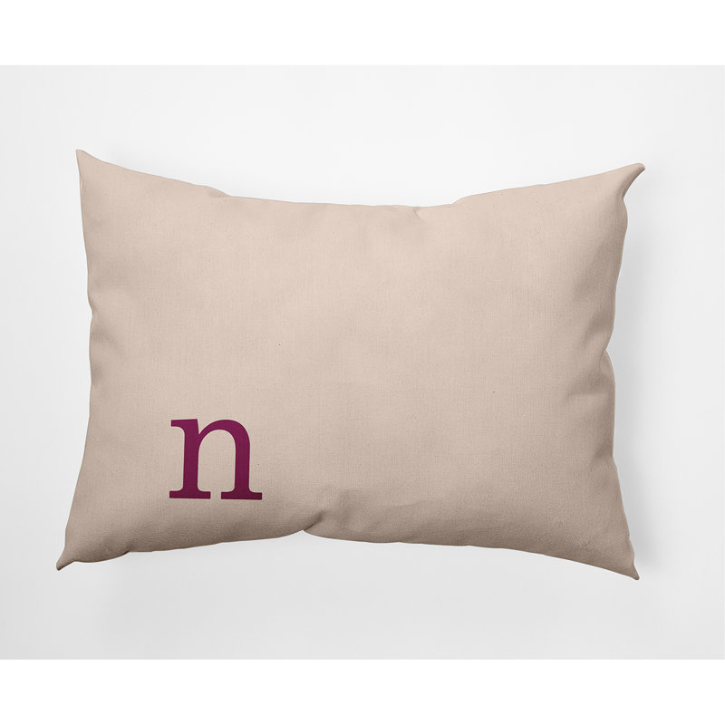 Coussin lombaire rectangulaire intérieur / extérieur Polyfill, Rose cendré