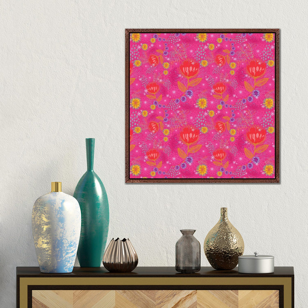 Bright Bouquet von Stephanie Corfee - Galerie-verpackte Leinwand Giclée