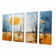 Wrought Studio Yellow Blue Prairies Gold And Sky IX On Canvas 4 Pieces ...
