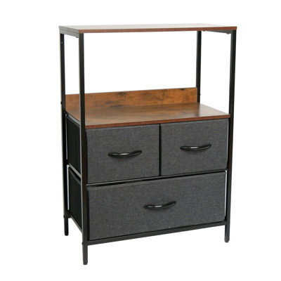 Commode 3 tiroirs 22,75 po Sophi