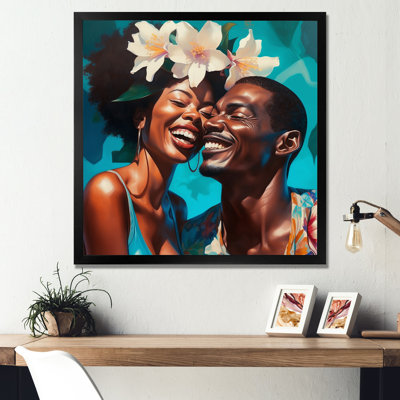 Beautiful Black Couple in Love III - impression