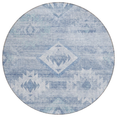 Shamariah Washable Southwestern Indoor / Outdoor Rug