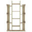 Ayal 140cm H x 86cm W Library Bookcase-663430296