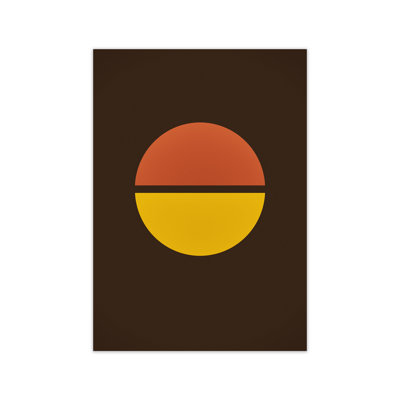 Retro 70s B - Print