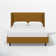 Hanson Upholstered Wingback Platform Bed